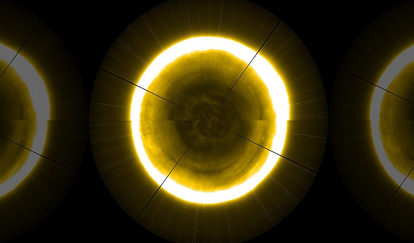 Реконструировано изображение северного полюса Солнца