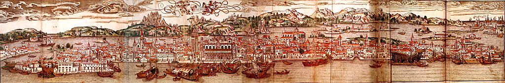 Wikipedia // Карта Венеции XV века из путевых записок Бернарда Брейденбахского «Святое паломничество»