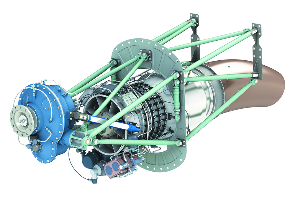 Модель турбовинтового двигателя (ТВД) в системе T-FLEX