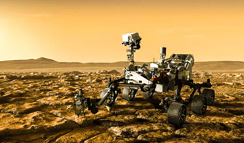 Настойчивое ползанье по Марсу